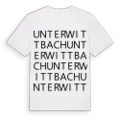 Unterwittbach ordlek t-shirt