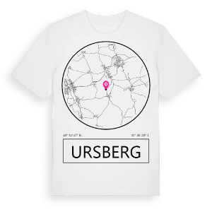 Ursberg t-shirt – ekologisk bomull t-shirt från Pinshirt