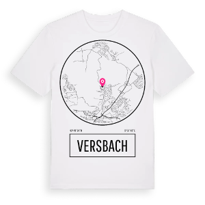 Versbach t-shirt – ekologisk bomull t-shirt från Pinshirt