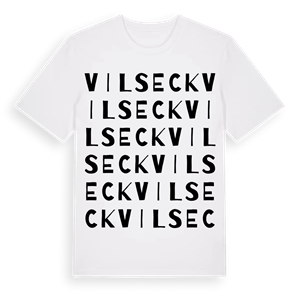 Vilseck ordlek t-shirt – ekologisk bomull t-shirt från Pinshirt