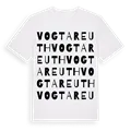 Vogtareuth ordlek t-shirt