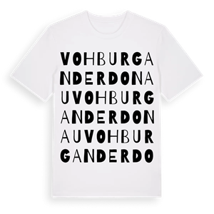 Vohburg an der Donau ordlek t-shirt – ekologisk bomull t-shirt från Pinshirt