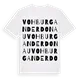 Vohburg an der Donau ordlek t-shirt
