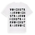 Vohenstrauß ordlek t-shirt