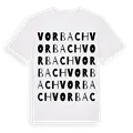 Vorbach ordlek t-shirt
