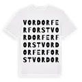 Vordorfer Forst ordlek t-shirt