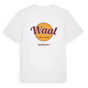 Waal cirkel t-shirt – ekologisk bomull t-shirt från Pinshirt