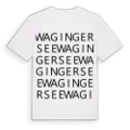 Waginger See ordlek t-shirt