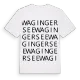 Waginger See ordlek t-shirt