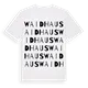 Waidhaus ordlek t-shirt