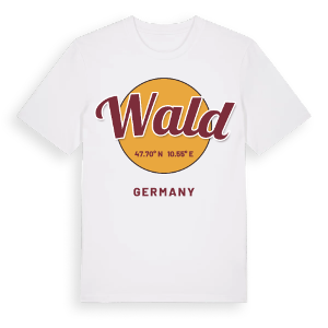 Wald cirkel t-shirt – ekologisk bomull t-shirt från Pinshirt