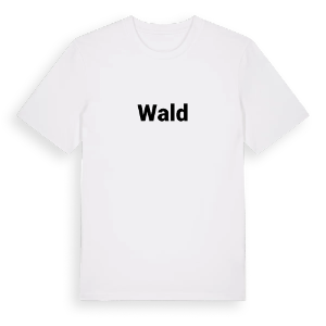 Wald fetstil t-shirt – ekologisk bomull t-shirt från Pinshirt