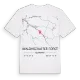 Waldaschaffer Forst karta t-shirt