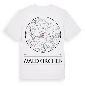 Waldkirchen t-shirt – ekologisk bomull t-shirt från Pinshirt