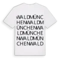 Waldmünchen ordlek t-shirt