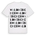 Waldmünchen ordlek t-shirt