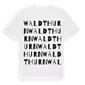 Waldthurn ordlek t-shirt