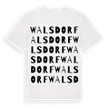 Walsdorf ordlek t-shirt
