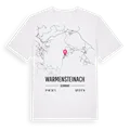 Warmensteinach karta t-shirt