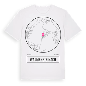 Warmensteinach t-shirt – ekologisk bomull t-shirt från Pinshirt