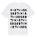 Wartmannsroth ordlek t-shirt
