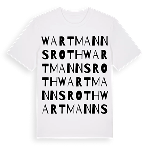 Wartmannsroth ordlek t-shirt – ekologisk bomull t-shirt från Pinshirt