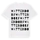 Wattendorf ordlek t-shirt