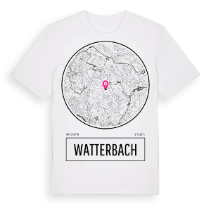 Watterbach t-shirt – ekologisk bomull t-shirt från Pinshirt