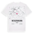Weißenbrunn karta t-shirt