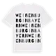 Weißenburg in Bayern ordlek t-shirt