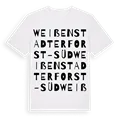 Weißenstadter Forst-Süd ordlek t-shirt