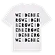 Weidenberg ordlek t-shirt