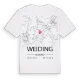 Weiding karta t-shirt