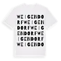 Weigendorf ordlek t-shirt