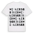 Weikersgrüben ordlek t-shirt