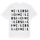 Weilersbach ordlek t-shirt