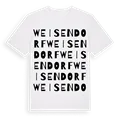 Weisendorf ordlek t-shirt