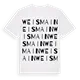 Weismain ordlek t-shirt
