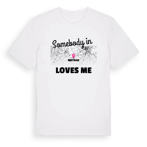Någon i Weitnau älskar mig t-shirt – ekologisk bomull t-shirt från Pinshirt