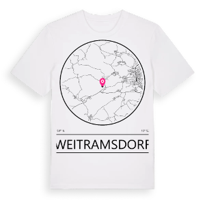 Weitramsdorf t-shirt – ekologisk bomull t-shirt från Pinshirt