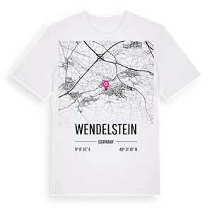 Wendelstein karta t-shirt – ekologisk bomull t-shirt från Pinshirt