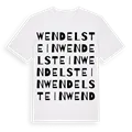 Wendelstein ordlek t-shirt