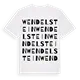 Wendelstein ordlek t-shirt