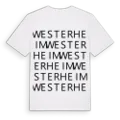 Westerheim ordlek t-shirt