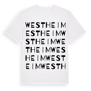Westheim ordlek t-shirt – ekologisk bomull t-shirt från Pinshirt