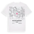 Westliche Außenstadt karta t-shirt