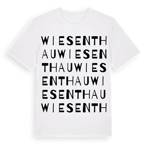 Wiesenthau ordlek t-shirt – ekologisk bomull t-shirt från Pinshirt