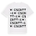 Wiesenttal ordlek t-shirt