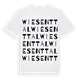 Wiesenttal ordlek t-shirt