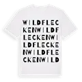 Wildflecken ordlek t-shirt